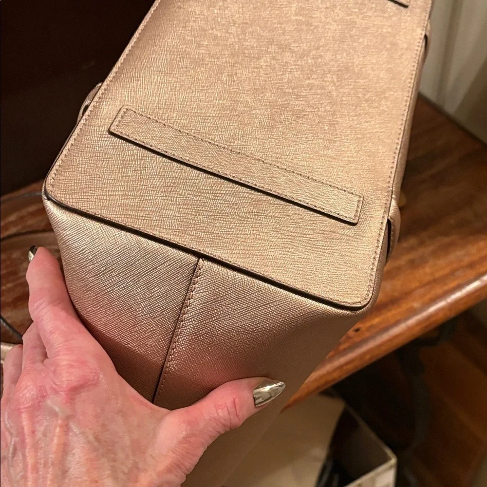 Kate Spade Rose Gold Tote Bag